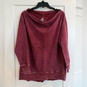 Anthropology Pilcro Off Shoulder Crew